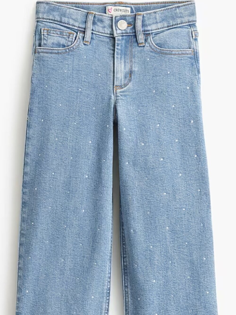 NWT Girls' embellished J Crew Wide Leg
